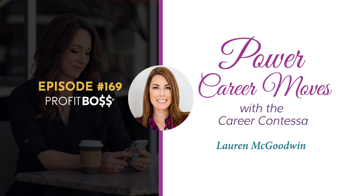 🚨NEW EPISODE ALERT!🚨 In this episode of Profit Boss® Radio, we are joined by Lauren McGoodwin.  She's an author, speaker, and the founder and CEO of Career Contessa, where she provides career development resources for women. Tune in now! hilaryhendershott.com/lauren-mcgoodw… #profitbossradio