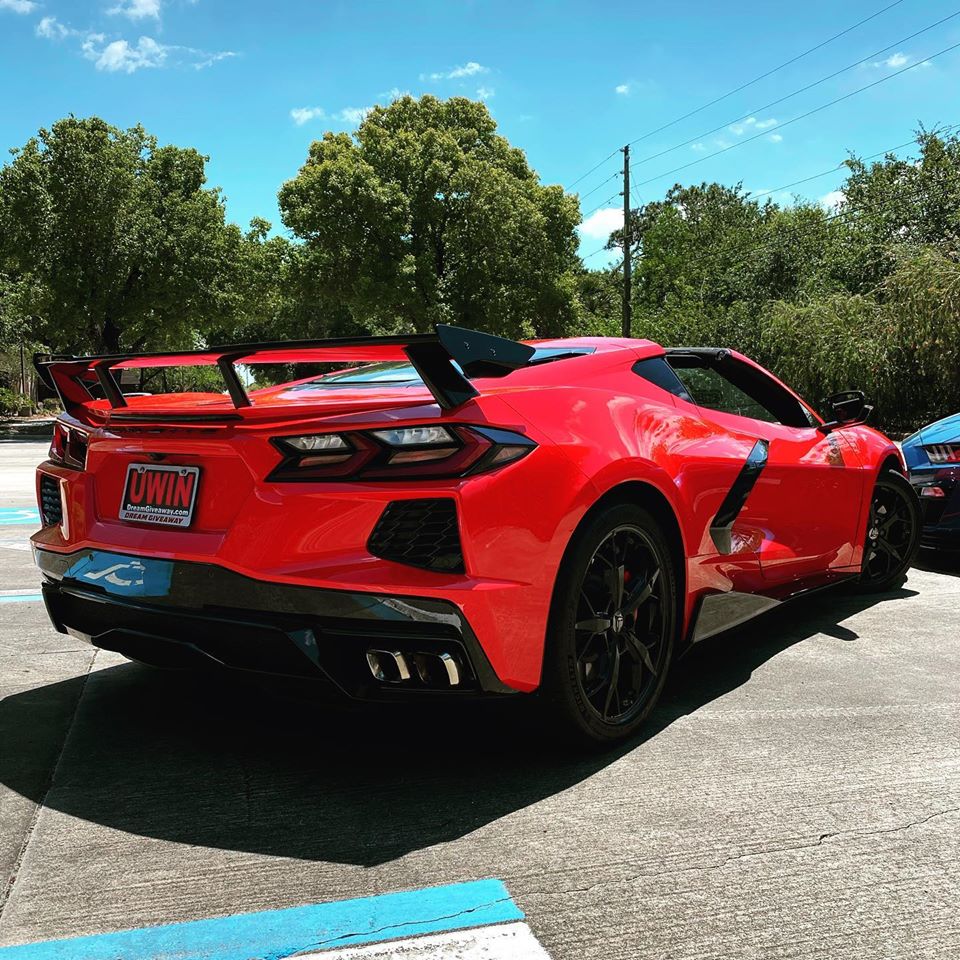 DreamGiveaway's tweet photo. 2020 Corvette Dream Giveaway C8 Stingray Z51 track package-check! Waiting to be won and launched on the track like a red rocket- you in it to win it? Donate $3 to charity and get auto entred at https://t.co/7IqqCXtNJQ Promo code TWITTER for bonus! #Corvettedream https://t.co/4vwyQIiHq0