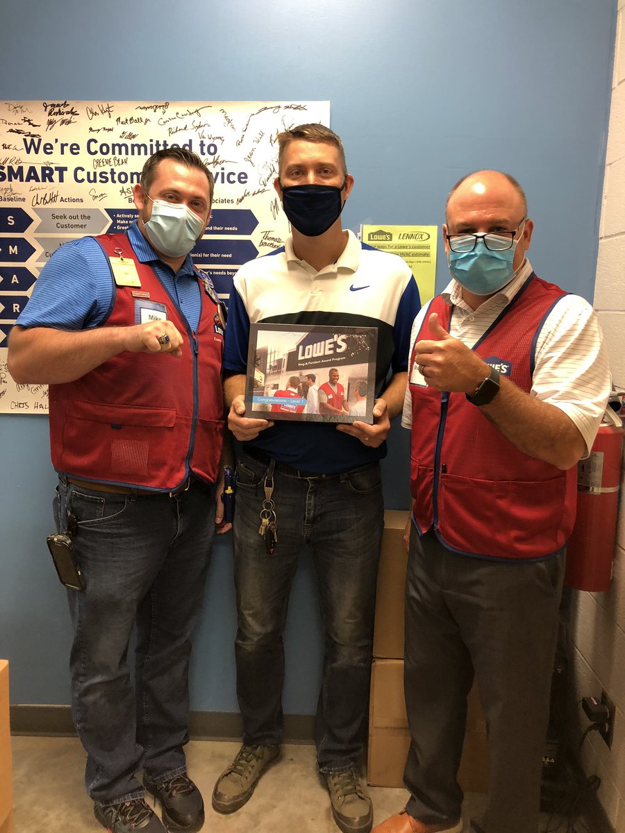 Shannon Moon (@slmoon2772) on Twitter photo Congratulations Jarod, Mike, @ Ross on your Lowe’s rings ! <a href="/BenitoKomadina/">Benito.Komadina@Lowes</a> @BrianLittle222 Congratulations Jarod, Mike, @ Ross on your Lowe’s rings ! <a href="/BenitoKomadina/">Benito.Komadina@Lowes</a> @BrianLittle222