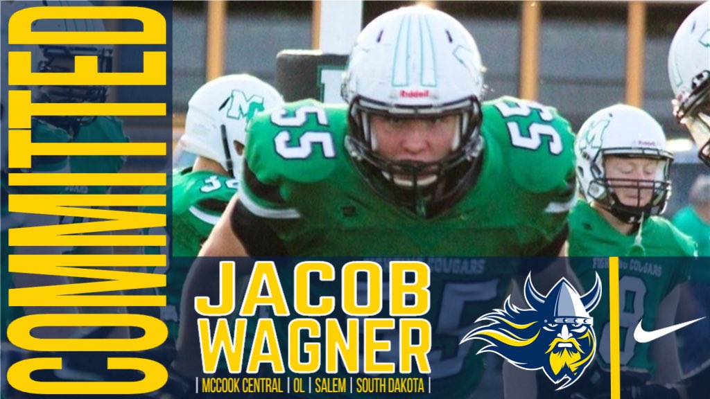 JacobWagner66's tweet photo. First off, I would like to thank my family, friends, coaches, and teammates for helping me be the best person and athlete I can be. I am excited to announce that I will be continuing my academic and athletic career at Augustana University! @CoachOJ_ @AugieCoachBEAR @coachscholten https://t.co/nCm8brMKB2