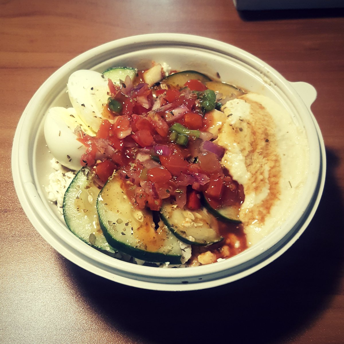 WattzVA's tweet photo. Greek bowl from @Wawa hit different! #Driptopia https://t.co/yh2lhyJWTl