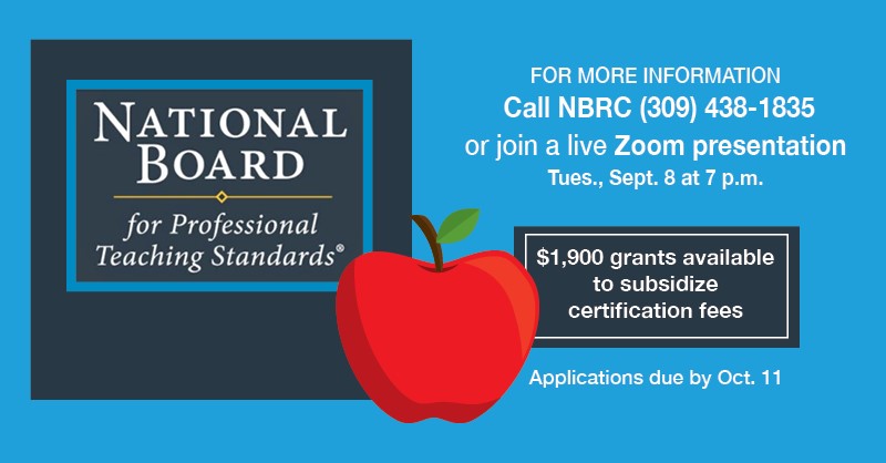 ISBEnews's tweet photo. Are you a teacher or counselor pursuing National Board Certification? This valuable information is for you!
Here's the link to register for tonight's presentation: https://t.co/l7HWFcJd5t https://t.co/3LpaJmzuRe