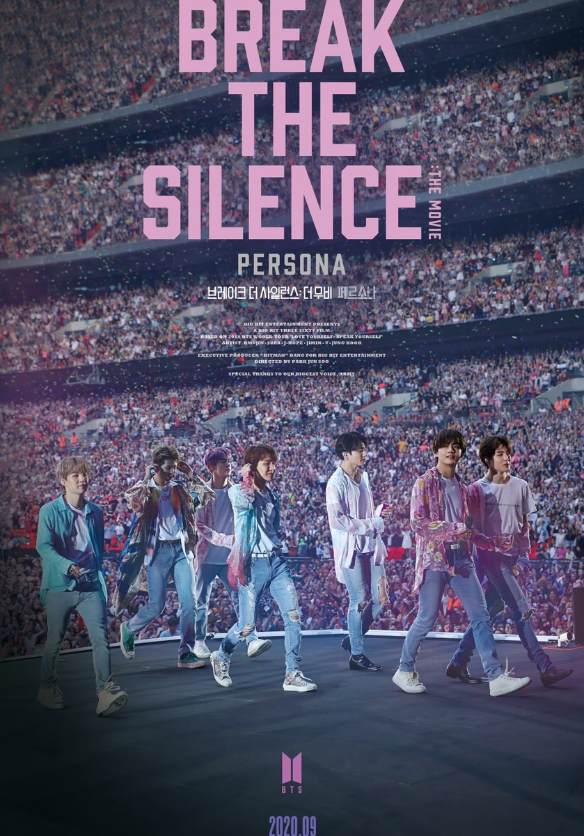 <BREAK THE SILENCE: THE MOVIE> Official Poster 2

Tickets at BREAKTHESILENCETHEMOVIE.com

#BTS #방탄소년단 #BREAKTHESILENCE_THEMOVIE