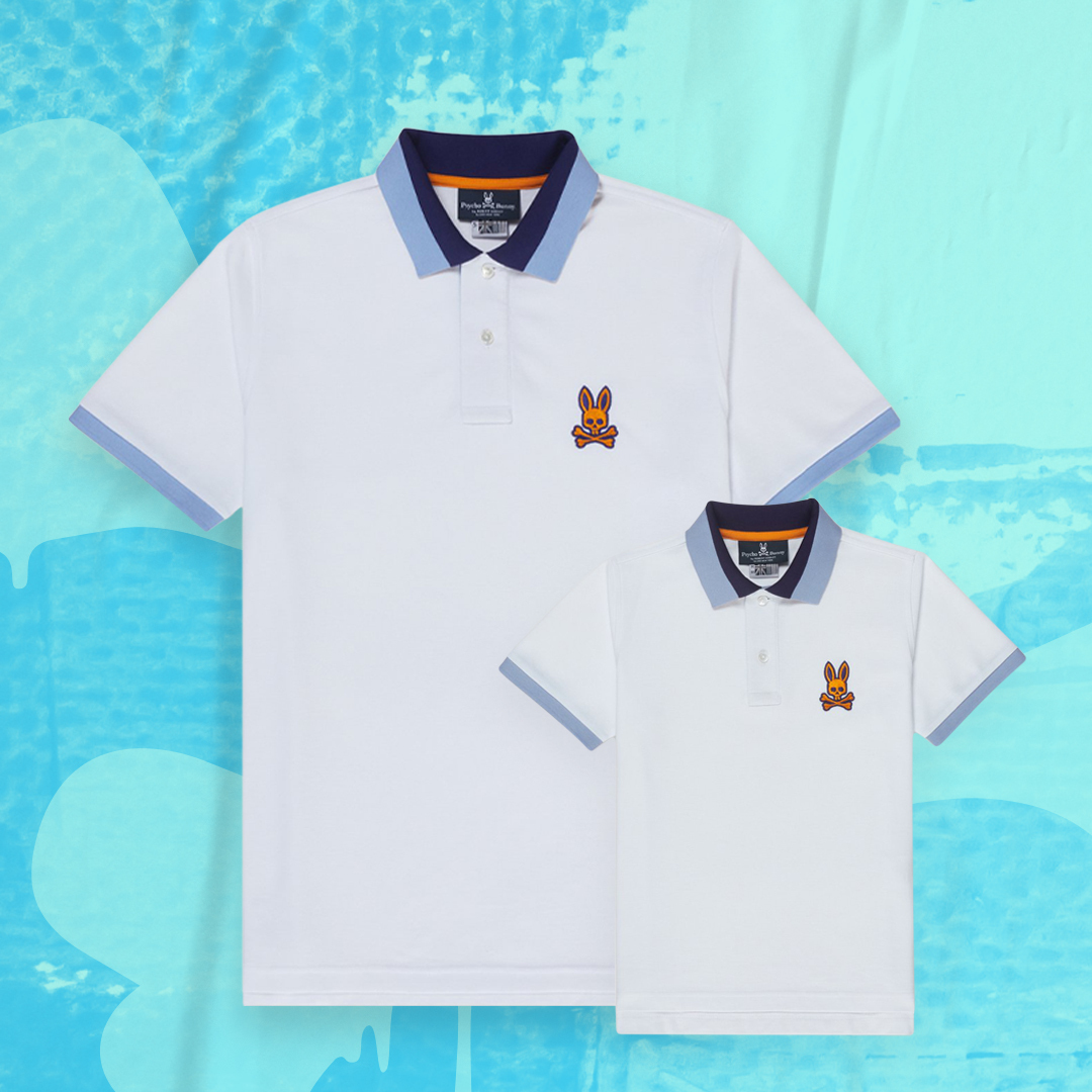 psychoBunny's tweet photo. What's better than 2 polos? 3! 
Our Labor Day Weekend Sale, Buy 2 Polos, Get 1 FREE is on now!*
*Excludes Essentials and Sales styles
https://t.co/WBjrPS2hxn https://t.co/1Uv6b4rXp6
