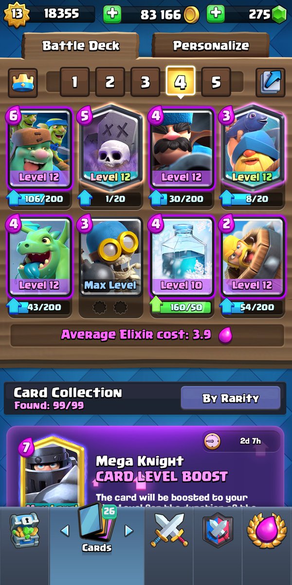 BrandiniDr's tweet photo. @LegendarayCR Been having a lot of fun with this deck throughout the season https://t.co/JihbAFRwvF