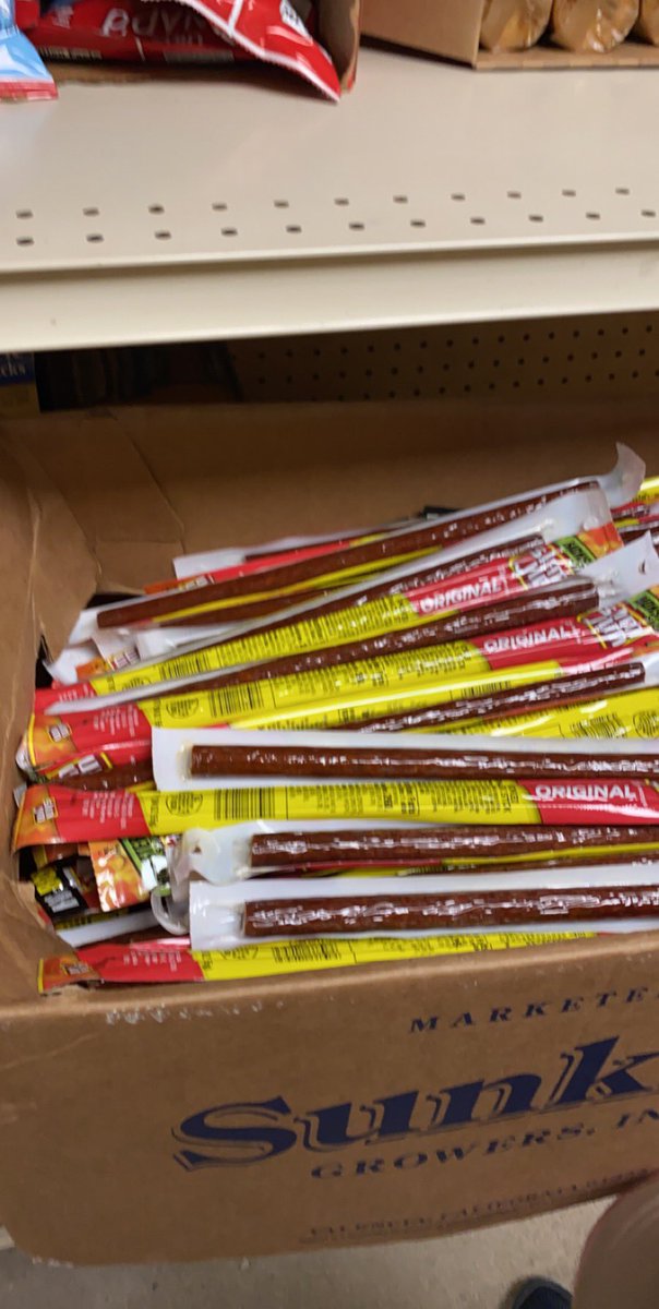 Our beefstick stock is fat, Jim