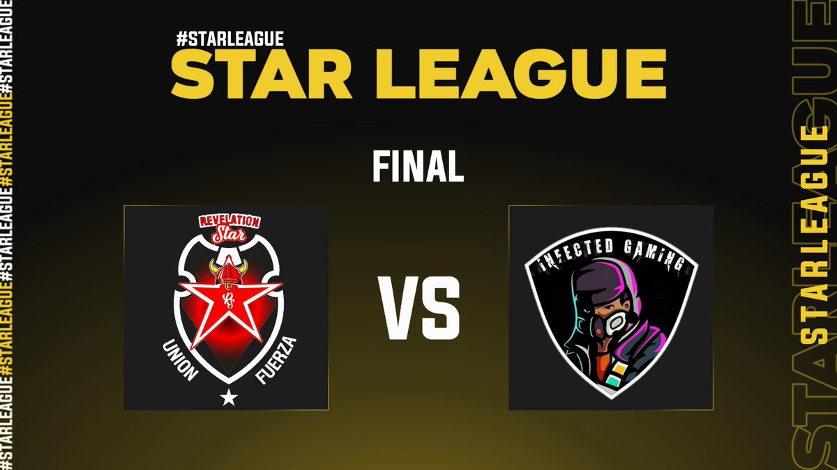 Star League🏆 (@starleague_gg) on Twitter photo El día de mañana se jugará la final de esta segunda edición, mucho éxito a ambos equipos 🏆
⚔️ | <a href="/RsAcademy6/">Revelation Star (Academy)</a> 🆚 @SSinfectedG
📅 | Sábado 5 de septiembre
🕰 | 18:00 🇲🇽| 1:00 🇪🇦 El día de mañana se jugará la final de esta segunda edición, mucho éxito a ambos equipos 🏆
⚔️ | <a href="/RsAcademy6/">Revelation Star (Academy)</a> 🆚 @SSinfectedG
📅 | Sábado 5 de septiembre
🕰 | 18:00 🇲🇽| 1:00 🇪🇦