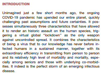 1\\ Fauci's new paper on COVID-19 is a tissue of falsehoods, which isn't too surprisingBut what surprised me is what a terrible writer he is. The introductory paragraph could serve as cautionary material for a freshman course in writing style: