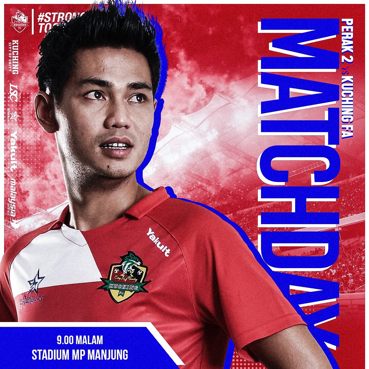 OfficialKCFC's tweet photo. MATCHDAY!
Doakan Kuching FA beroleh kemenangan pertama bagi saingan Liga Premier 2020.🤲🏼
#LigaPremier2020
#kuchingfa
#smallclubbigheart
#cityofunity
#strongertogether
#kchfaxsufc1family
#lsc
#starsport
#yakultmalaysia
#malaysiaairlines https://t.co/1ekwoNW3nO