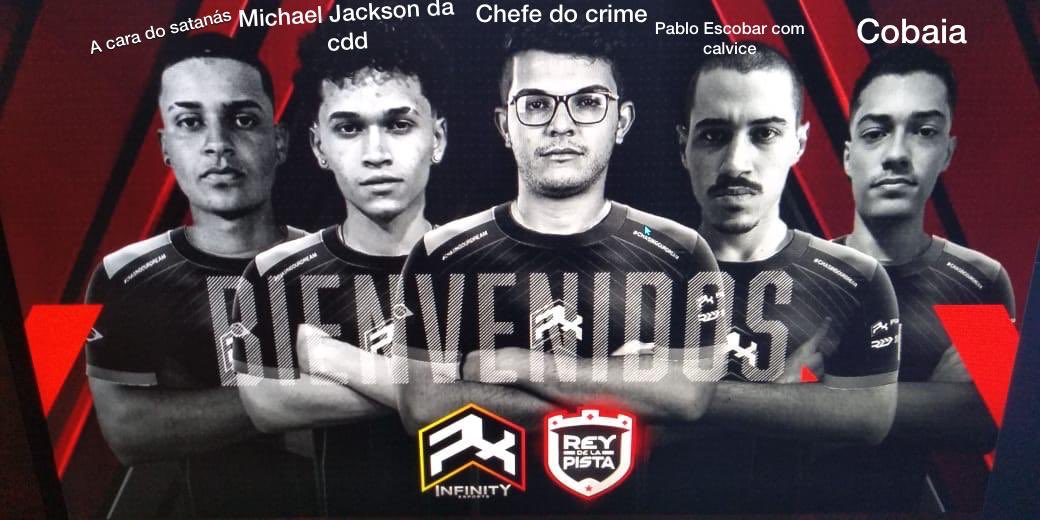 Quadrilha formada, só menino bom