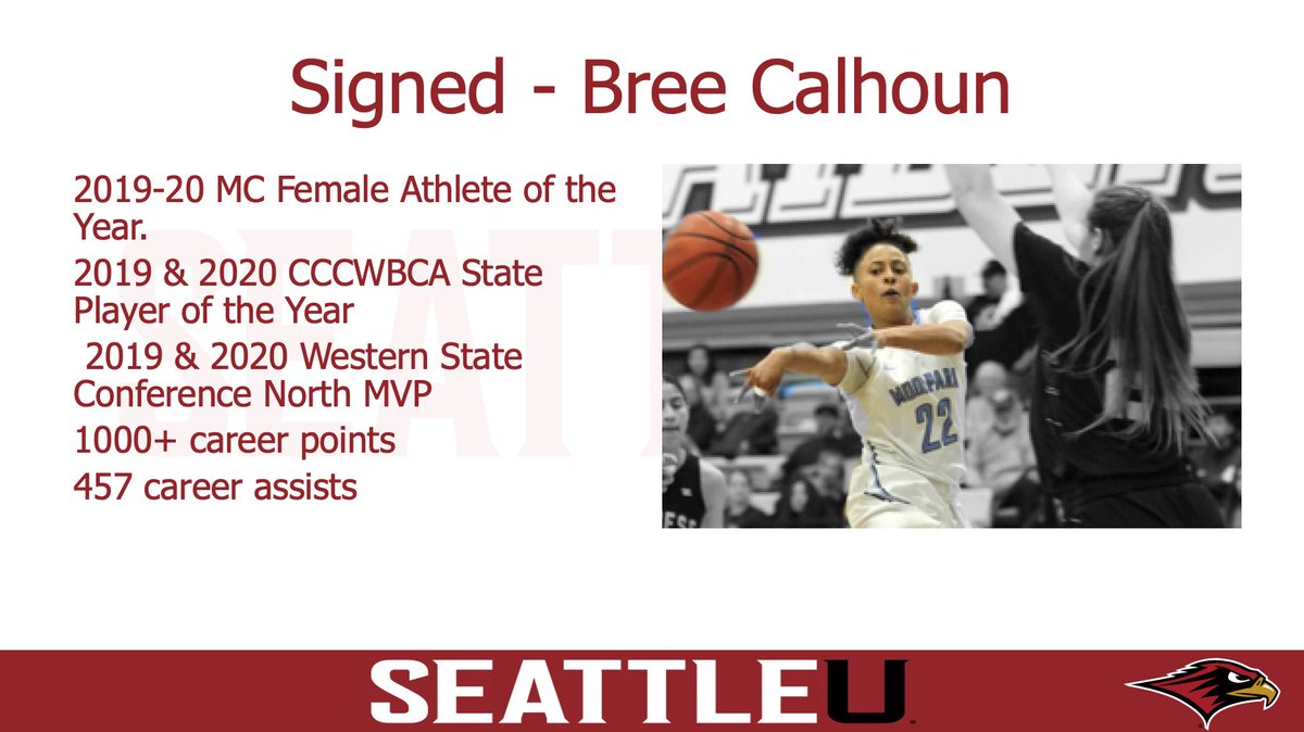 MC_Raiders's tweet photo. Congratulations going out to @Baller_Bree for making it official and signing with Seattle U today. #WeAreMC #Raidersmovingon #allsophomorestransfered @MCraidersWBB @CoachKP_MC https://t.co/PDnVqsL8Vl
