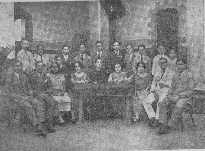 Escuela Nacional de Telegrafía, fundada el primero de mayo de 1921. Caracas, Venezuela.