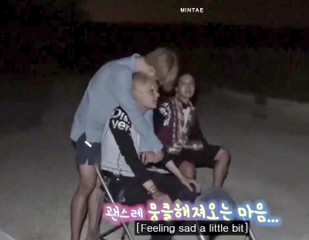  #JIMIN to the rescue when he learned his soulmate was crying  made sure he was comforted 