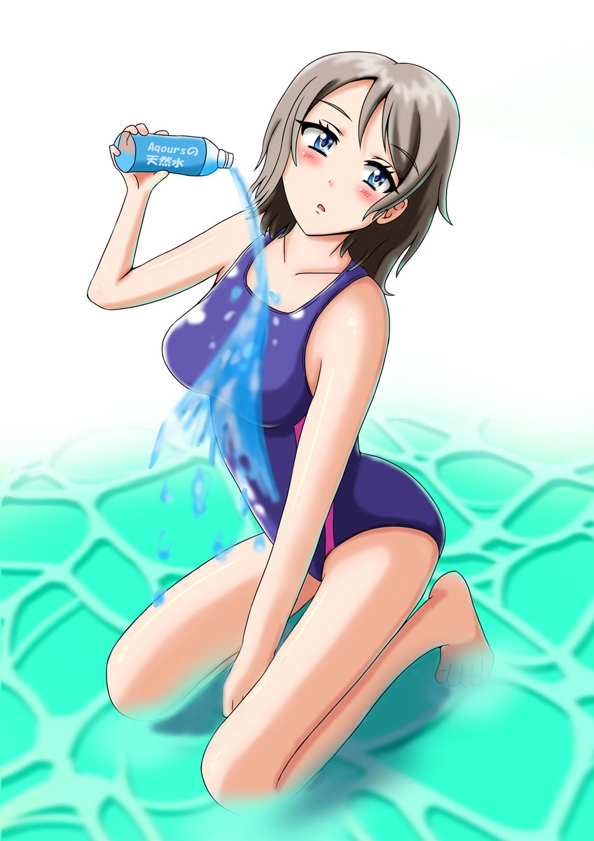 ぼり ぼりは 曜ちゃんの競泳水着姿をたくさん描きたいようです 8枚目 ラブライブサンシャイン 渡辺曜 競泳水着