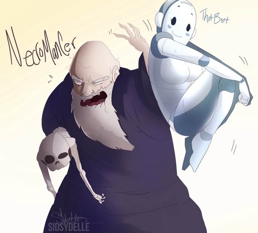 sidsydelle's tweet photo. I started a scribbly comic series on ifunny and I’m rly happy with the reception sndbhxbsbs I was supposed to start a totally different series and now look at me #webcomic #thotbot #necromancer https://t.co/vTImEv6Gfh