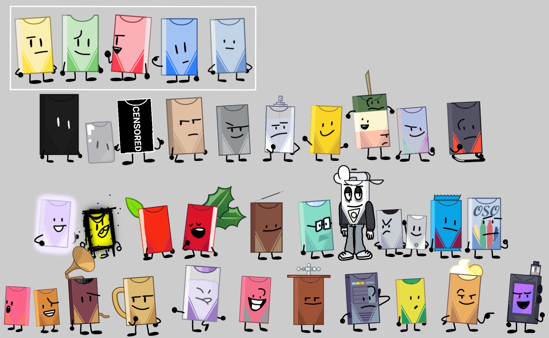 Open Source Objects on X: Fuck it! BFDI mouth asset. / X