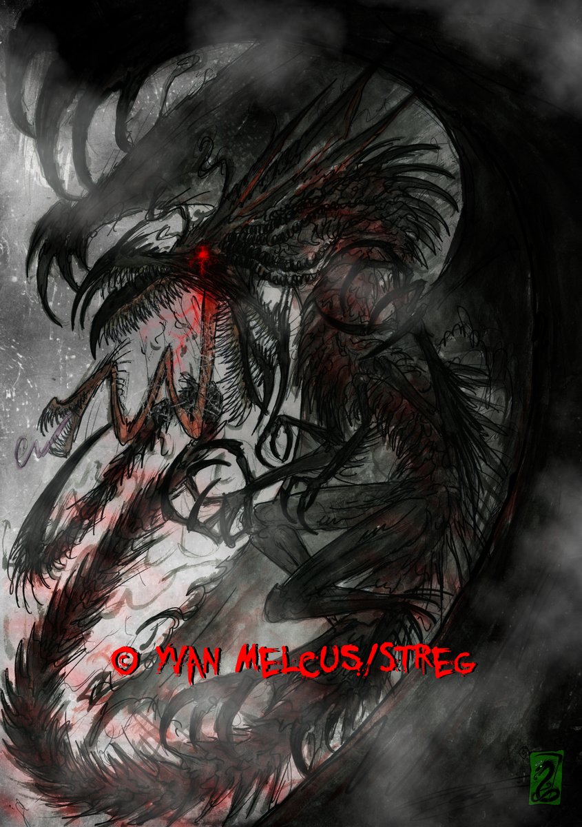 Red Eyes Black Dragon/Predalien/Venom #streg #dragon #drawing #draw #fanart  #fusion #yugioh #redeyesblackdragon #dark #crossover #card #predalien  #alien #xenomorph #monster #creature #horrorart #horror #venom #symbiote  #marvel #marveluniverse ..., image size:845x1200
