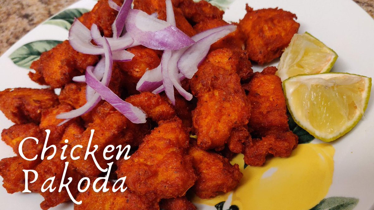 flavoursnellore's tweet photo. Crispy street style Chicken Pakoda. @DesiFood_Porn 
Perfect evening Non-Vegetarian dish. Believe me!!! kids will really enjoy this.
Click below for recipe
https://t.co/qPXmwktC1i

#ChickenPakora #ChickenRecipes #ChickenPakoda #FlavoursofNellore https://t.co/WwZplGVxka