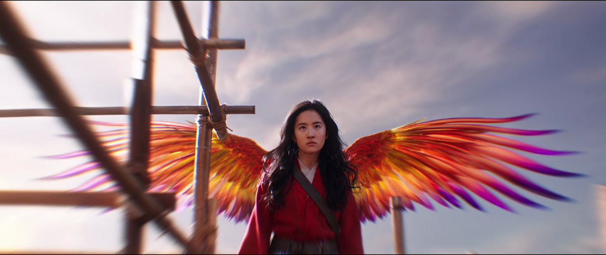 HendricksMusic1's tweet photo. #Mulan  was so good! Great retelling of the story. (I've only ever known the cartoon version.) Loved hearing some of the songs in the background. Two enthusiastic thumbs up! And this scene was visually stunning. #phoenix👍🏽👍🏾 https://t.co/p8Dcc1PWE6
