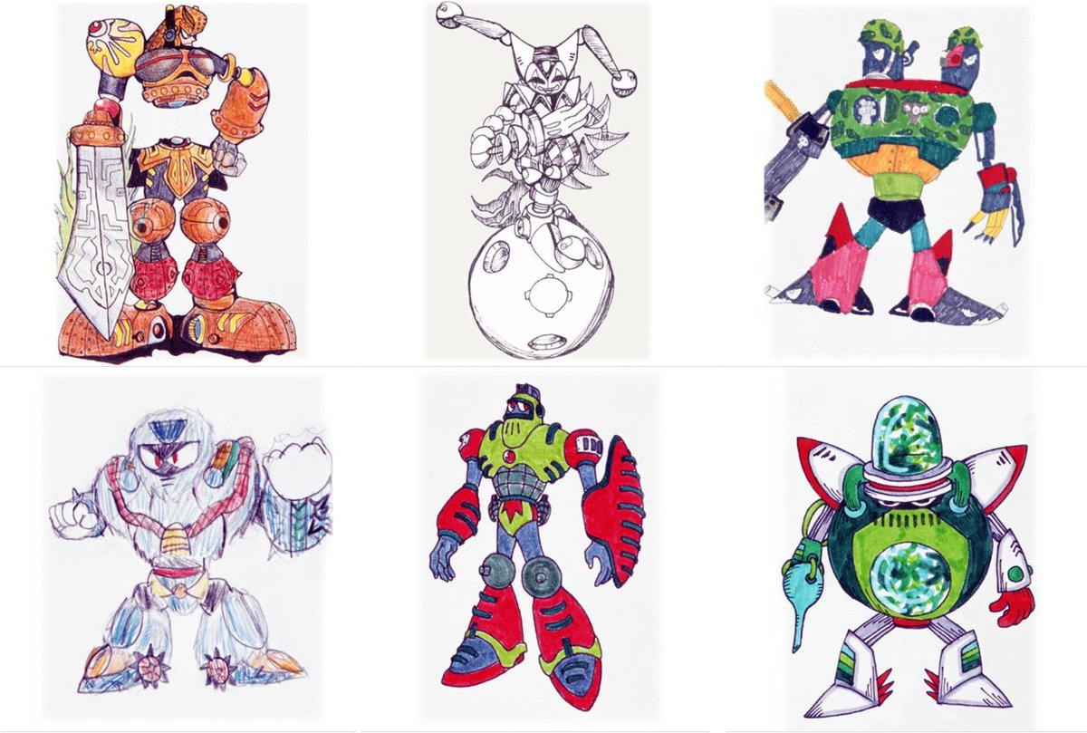 ロックマン カプコン CAPCOM ボスキャラ 懸賞 ロックマンボスキャラ募集の参加賞 ロックマン3-8