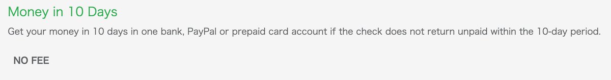 And finally they make some decisions which check cashers just don't, like an effectively free option.(Again, this is a strictly worse offering than you'd get if you were banked but there are crunchy reasons people remain un- or underbanked.)