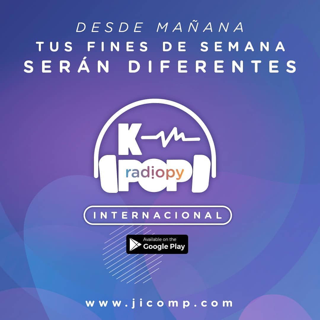 kpopradiopy's tweet image. Hoy, Sábado 05 de Setiembre, a las 08 am
Lanzamiento Oficial!📡

Todos los Sábados y Domingos las 24hs. podrás disfrutar de tu nueva estación de Radio💻 

Ingresá a jicomp.com
Bajá la app y escúchanos on line!

🎧KPOP RADIO INTERNACIONAL 

De Paraguay al Mundo 📣😊🇵🇾