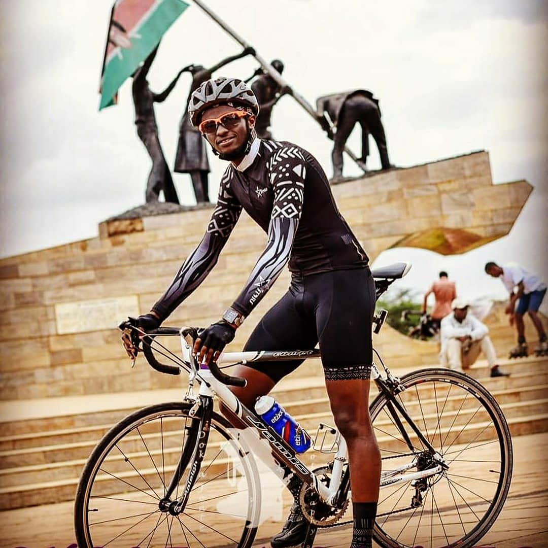 5StarsAfrica's tweet photo. Reposted from @tedmwatha Wakanda forever ✨ kit inspired by @fivestarsafrica get yours today ! RIP Chadwick #wakandaforever #chadwickboseman #triathlon #magicalkenya #cycleforcancer #cycling https://t.co/efEx0D905l