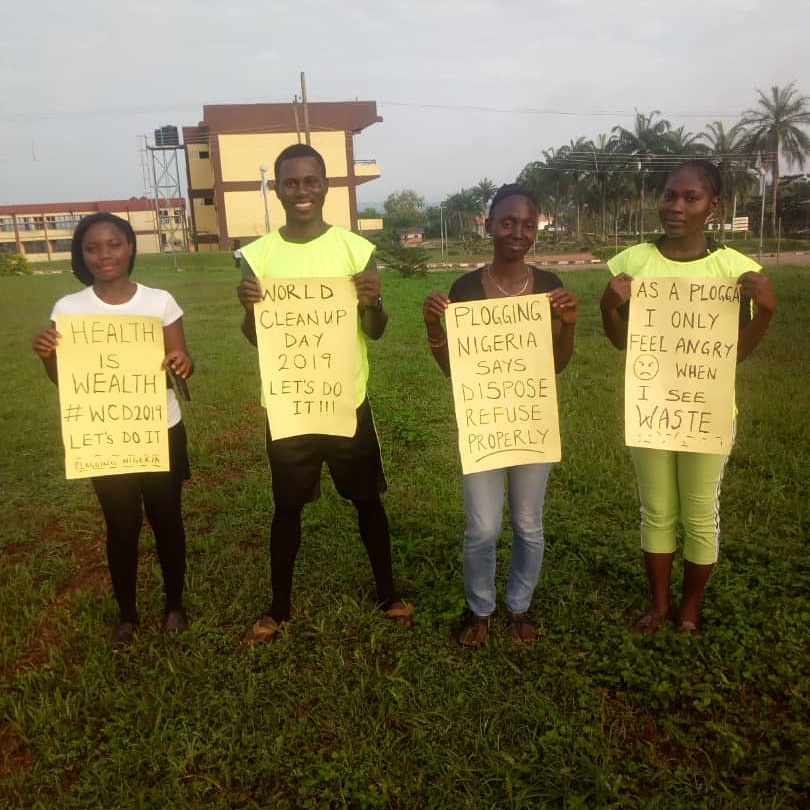 ploggingnigeria's tweet photo. #PloggingClubACE @PloggingACE on a #saturdaylikethis
#PloggingNigeria
#WeKeepFitToKeepClean
#FitPeopleInCleanCommunities https://t.co/QstIO3OnrP