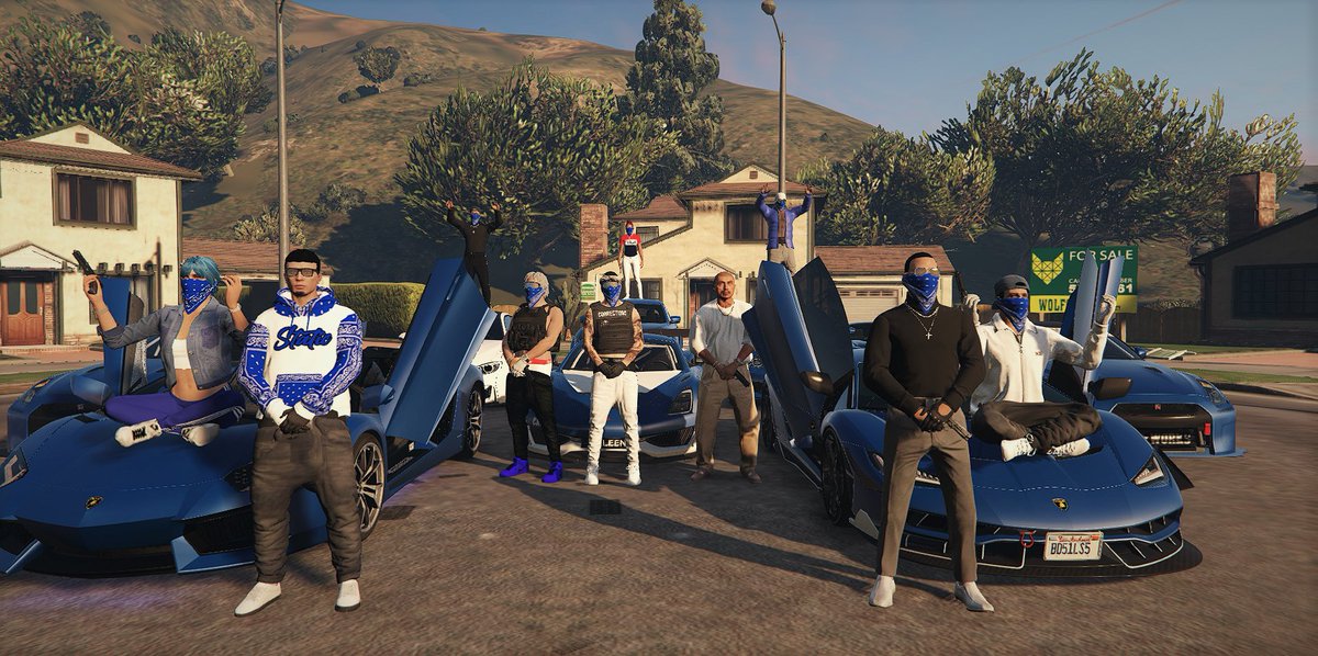 GTALimeLight's tweet photo. #StaticGang #ItsAFamilyThang 💙
-----
#gtarp #limelightrp #limelight #fivem #gta5 https://t.co/kQVBIV3DKf