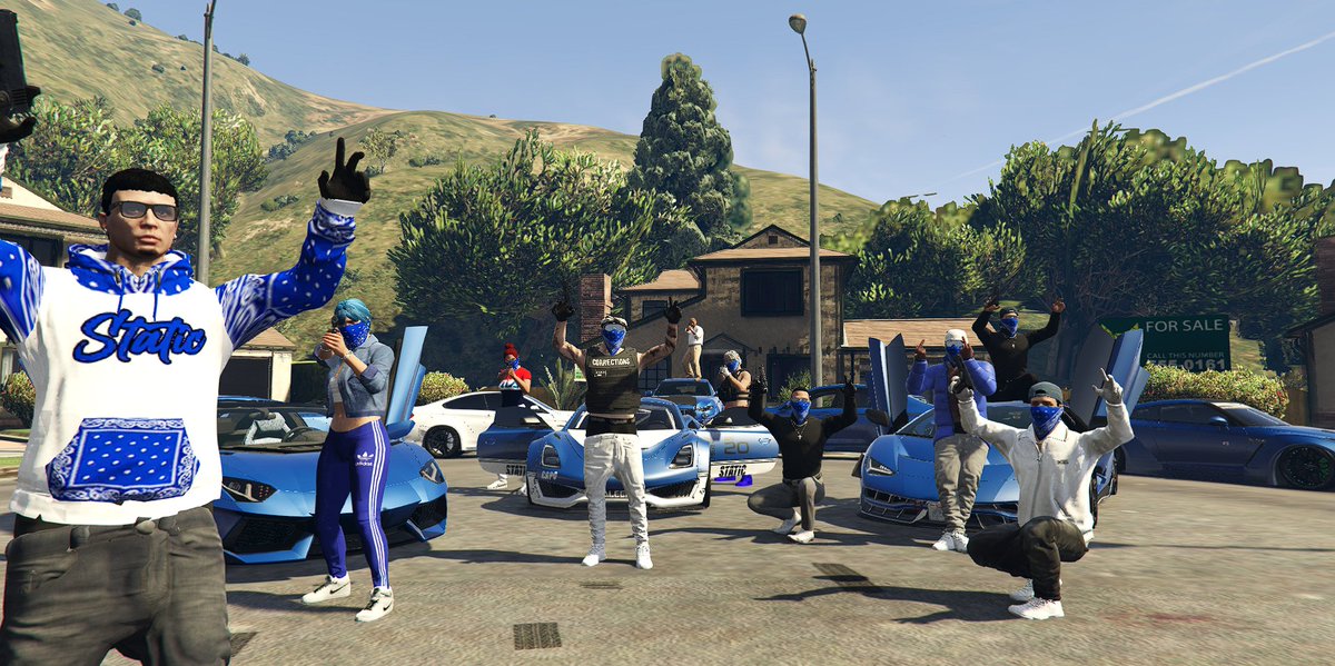 GTALimeLight's tweet photo. #StaticGang #ItsAFamilyThang 💙
-----
#gtarp #limelightrp #limelight #fivem #gta5 https://t.co/kQVBIV3DKf