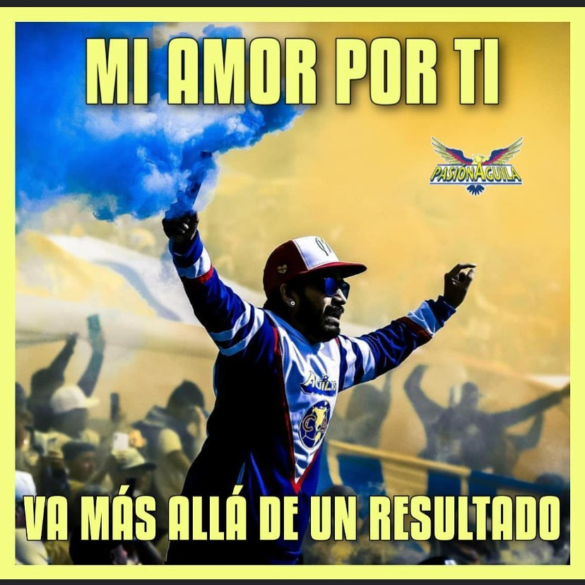 LaZonaAguila's tweet photo. #ClubAmerica #OdiameMas #FlyWithUs 💛💙🦅 
#ZonaAguila💛💙🦅 https://t.co/ttiALlkLTg
