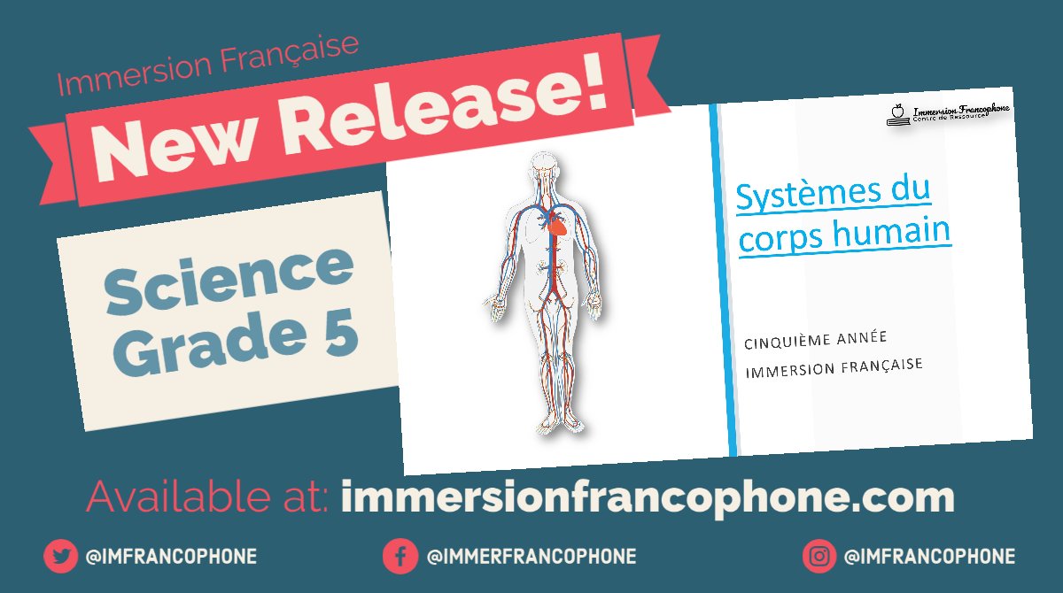 Science: Human Organ Systems Système d'organes humains
Grade 5- French Immersion/immersion Française &amp; English Version
#Frenchimmersion #Science #teacher #elementaryschool #immersionfrancaise #grade5
immersionfrancophone.com