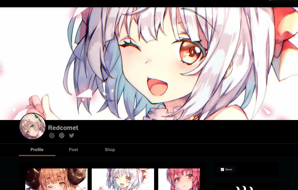 Because my Patreon page have been shot down by it policy... so I move to PIXIVFanbox now. Thanks for all supports ^ ^
https://t.co/dxMnQIkrvU