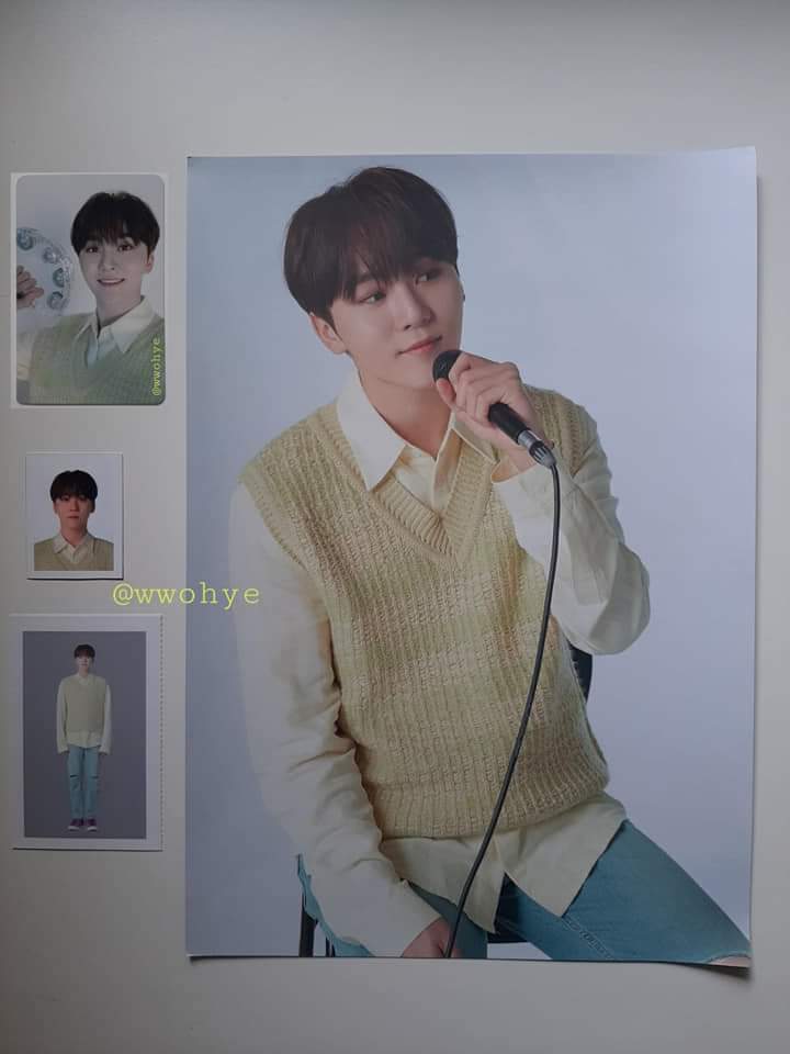 WTS/LFBSeventeen Season& #39;s Greeting 2020 Tingi SEUNGKWAN Set (Solo Poster, PC, Accordion)300php + LSF.
