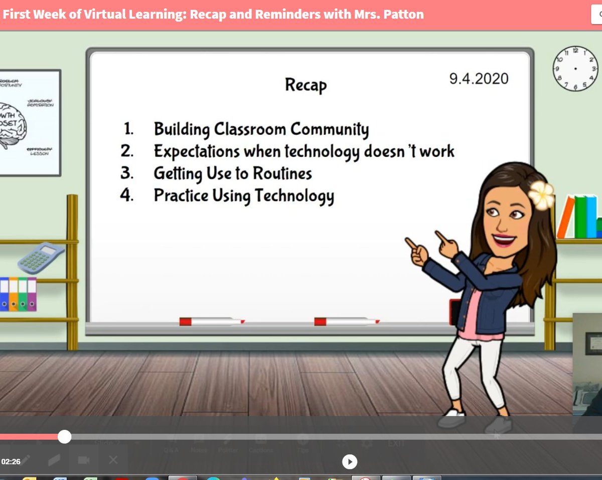 At the end of my first week back to school I used <a href="/Screencastify/">Screencastify 🎬</a> to create a recap and reminders video for my special education students and their parents to support their virtual learning. 💻 #edtech
