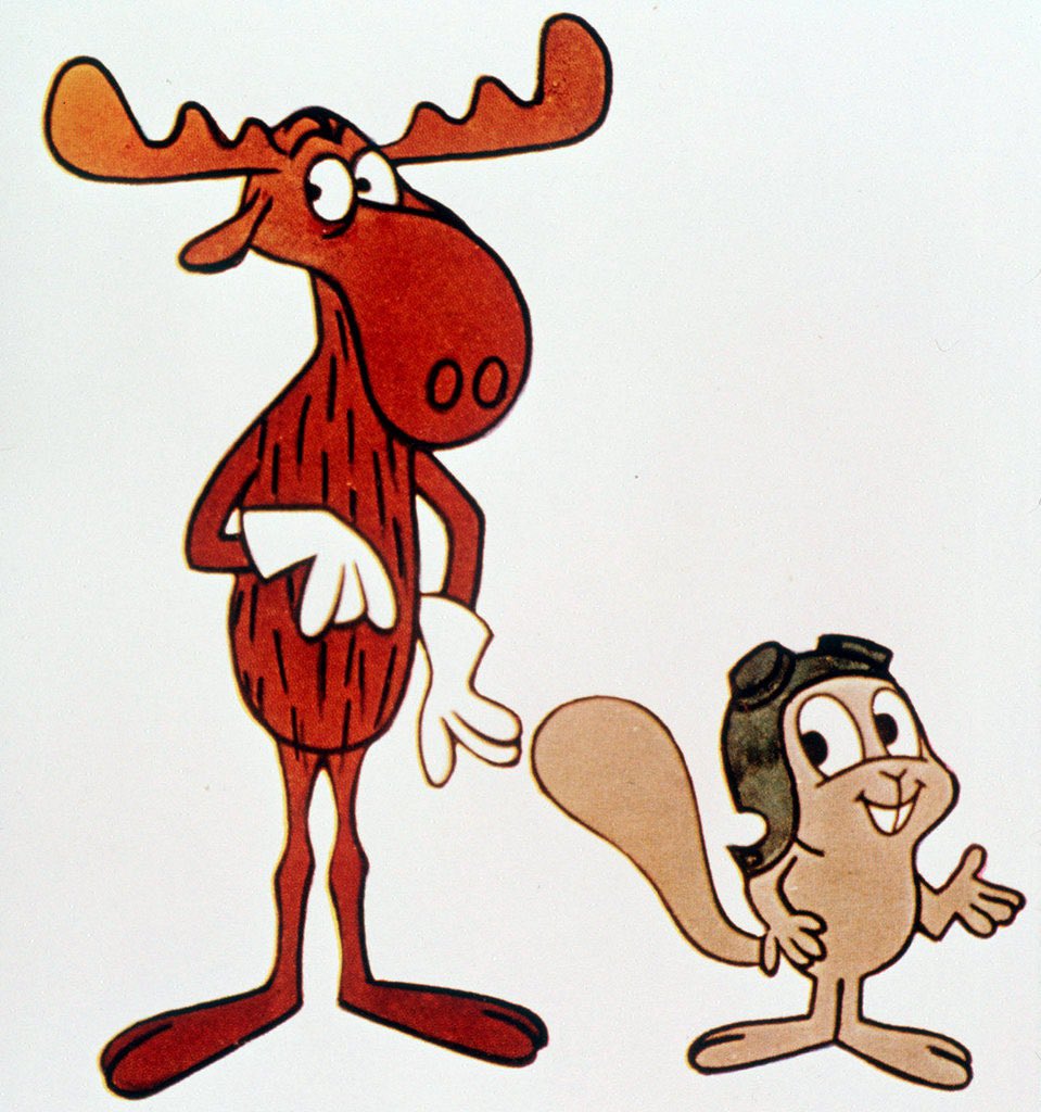 Rocky and bullwinkle are the realest