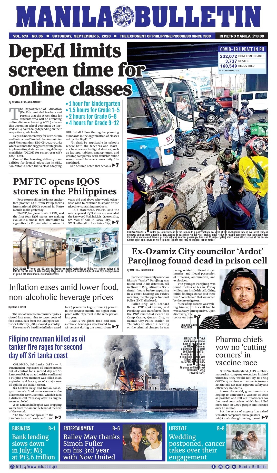 Manila Bulletin News Manila Bulletin Headline For Today 09 05 T Co Jylimuopnj Grab A Copy At Your Favorite Newsstand Today Or Read It All On Our Website At T Co Lkghozbdn5 T Co Pqtgefvzzr Manila Bulletin News Manila Bulletin Headline For Today 09 05 T Co Jylimuopnj Grab A Copy At Your Favorite Newsstand Today Or Read It All On Our Website At T Co Lkghozbdn5 T Co Pqtgefvzzr