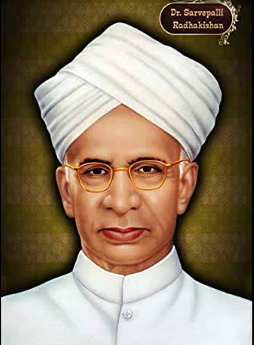 महान शिक्षक,भारत के पूर्व राष्ट्रपति, भारतरत्न डॉ. सर्वपल्ली राधाकृष्णन जी की जयंती पर आप सभी को #शिक्षकदिवस की हार्दिक शुभकामनाएँ । 🙏
#HappyTeachersDay2020
#HappyTeachersDay #TeachersDay