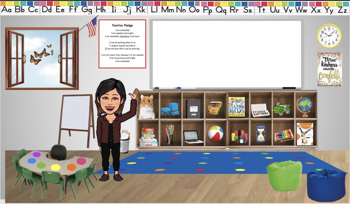 So excited for our class to come together for the first time on Tuesday! Thank you <a href="/CbmJacobs/">Michelle Jacobs</a> for making our virtual classroom come to life!