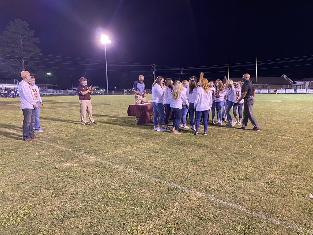 AHSAAnow's tweet photo. Coach Savarese presenting Coach Ricky Austin and the @SpringGardenHS Girls Basketball team their State Championship trophy. Assistant Coaches include Dana Austin and Damon McDonald

This was their 7th 1A Championship, the most in AHSAA history! https://t.co/0kG7MeKJYq