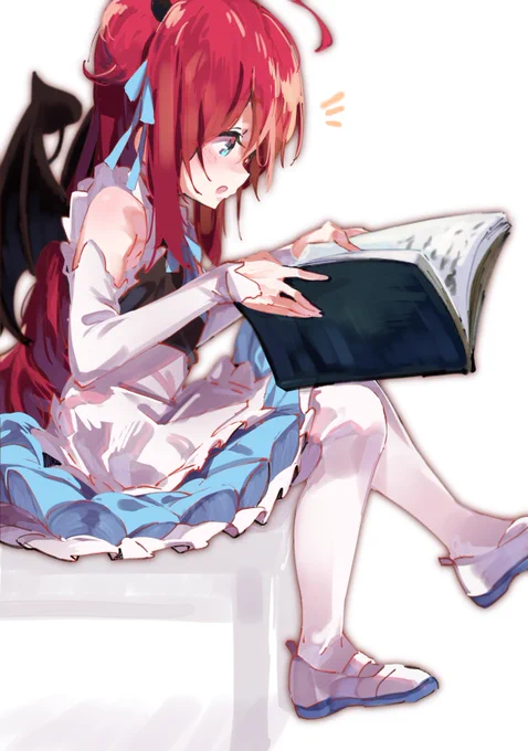 読書家ロアちゃん?

#ロアート 
