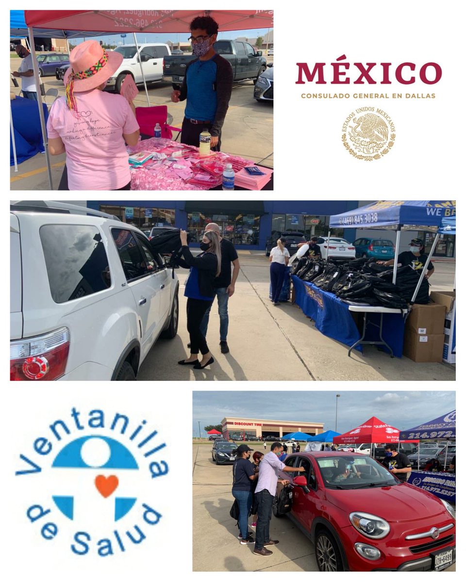 ConsulMexDal's tweet photo. .@ConsulMexDal y #VDSDallas participan en la entrega de útiles escolares en #IrvingTx para apoyar a estudiantes en #DFW.
Agradecemos a nuestros aliados @CanalesTX,  Unidos #IrvingPD, @spcaoftexas y @radioluzdallas juntos, logramos cumplir la meta de ayudar a más familias! https://t.co/Ivq6YX0iZ7