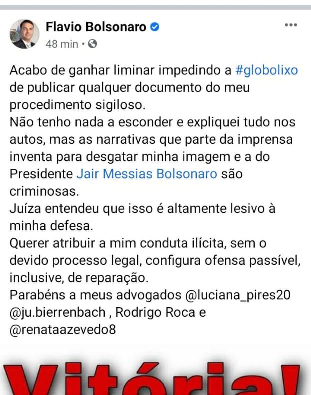cristianepmar's tweet photo. Eu não tenho nada a esconder mas tô aqui gastando com advogados pra censurar mostrar as informações do meu processo. Não tem nada aqui, mas não pode ver tá. #RachadinhaDoFlavio https://t.co/PQZ4NKuMc3
