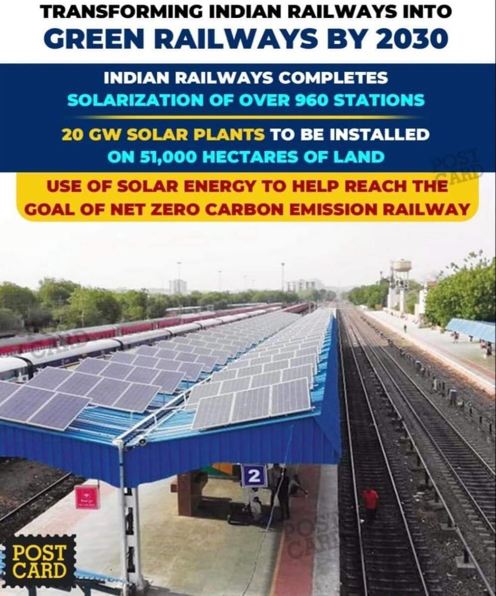 Gitanjali_DS's tweet photo. #IndianRailways on a #Green &amp; #CleanTrack...

#NewIndia 
#ModiHaiToMumkinHai https://t.co/Wg35Wxi21V