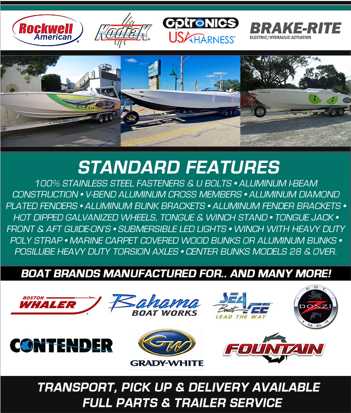 southflotrailer's tweet photo. High Performance Aluminum boat trailers, Catamaran Trailers, and more! South Florida Trailers is gearing up and looking to provide the best boat trailer since 1992. #BoatTrailers #trailers #fishing #boat #boating #boattrailer #customtrailers #LaborDayWeekend2020 https://t.co/oHLsqGpSuz