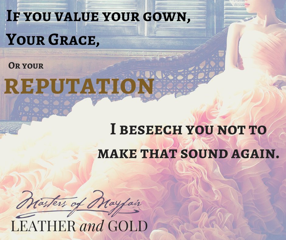 gemmasnowauthor's tweet photo. Scandalous doesn't even begin to cover it. 

Leather and Gold, book one in the #MastersofMayfair series is coming out on September 15th! 

https://t.co/RMXAsHe5Je https://t.co/YqAUu2V1TN