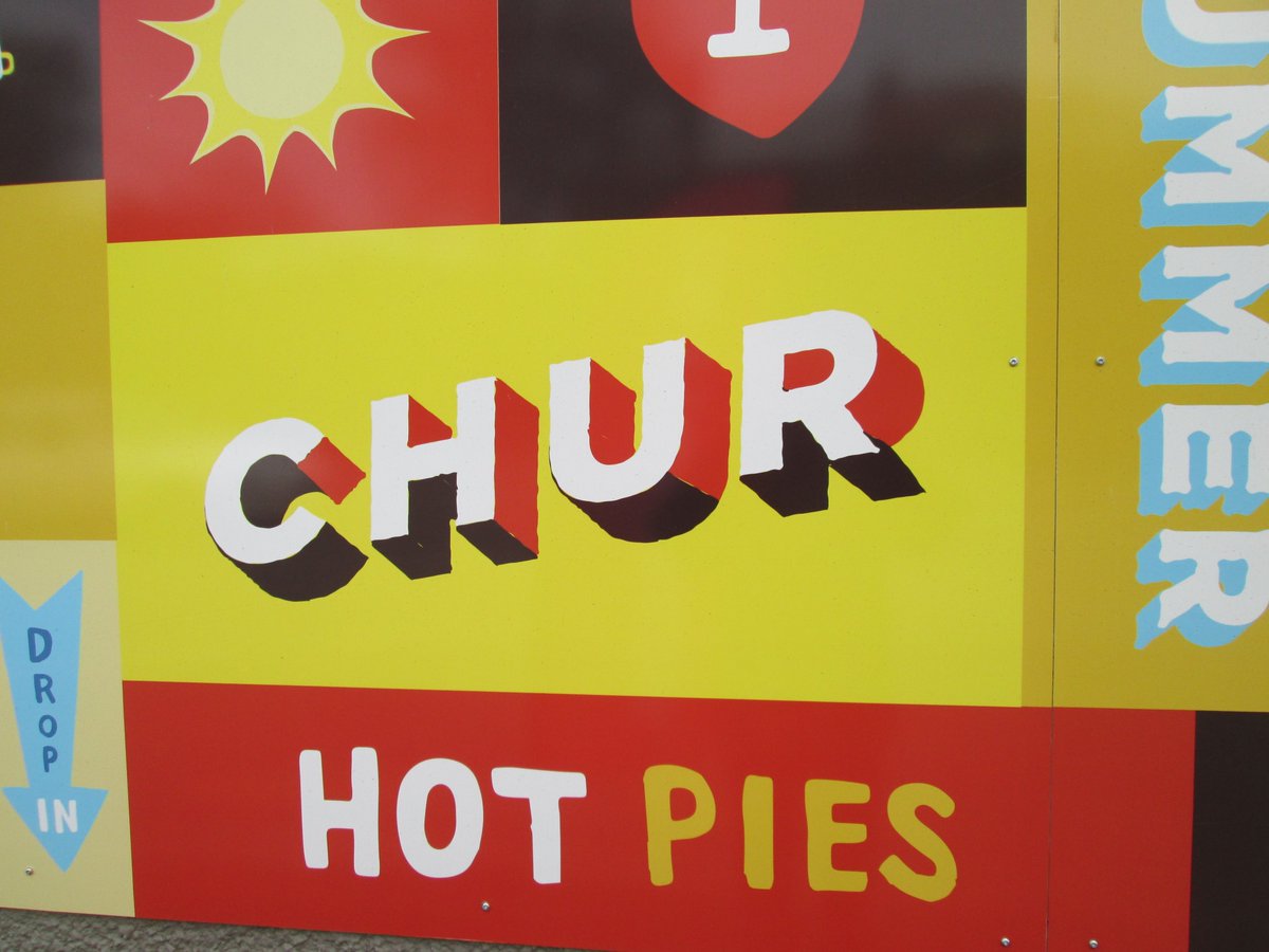 allanrob9's tweet photo. Seen on #Balclutha shop ( dairy) window. Popular terms. Had to look up Chur. https://t.co/LAYw9U3usf