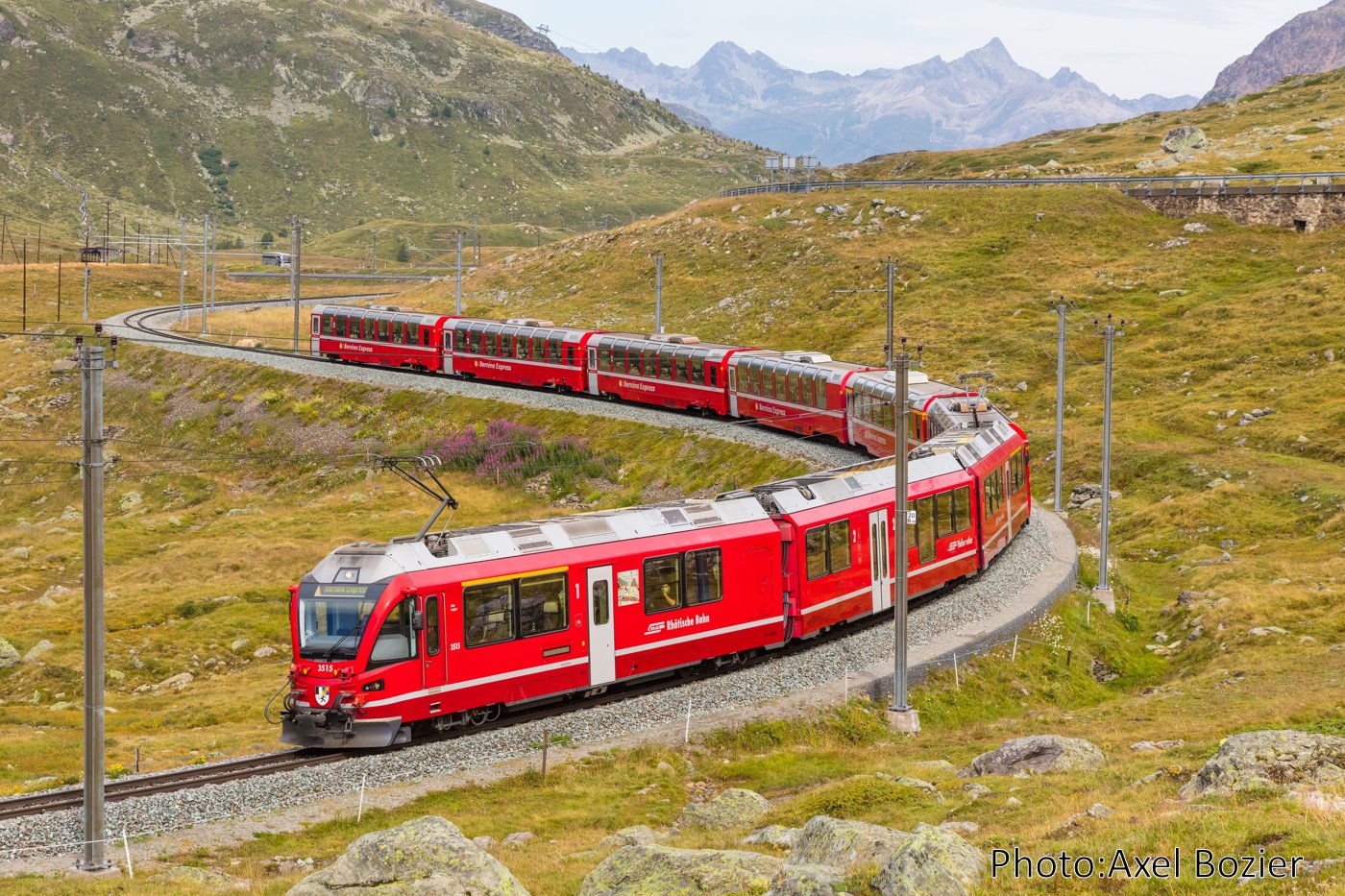 レーティッシュ鉄道 写真集 スイス絶景【0027】レーティッシュ鉄道 | ゆる鉄画廊オンライン