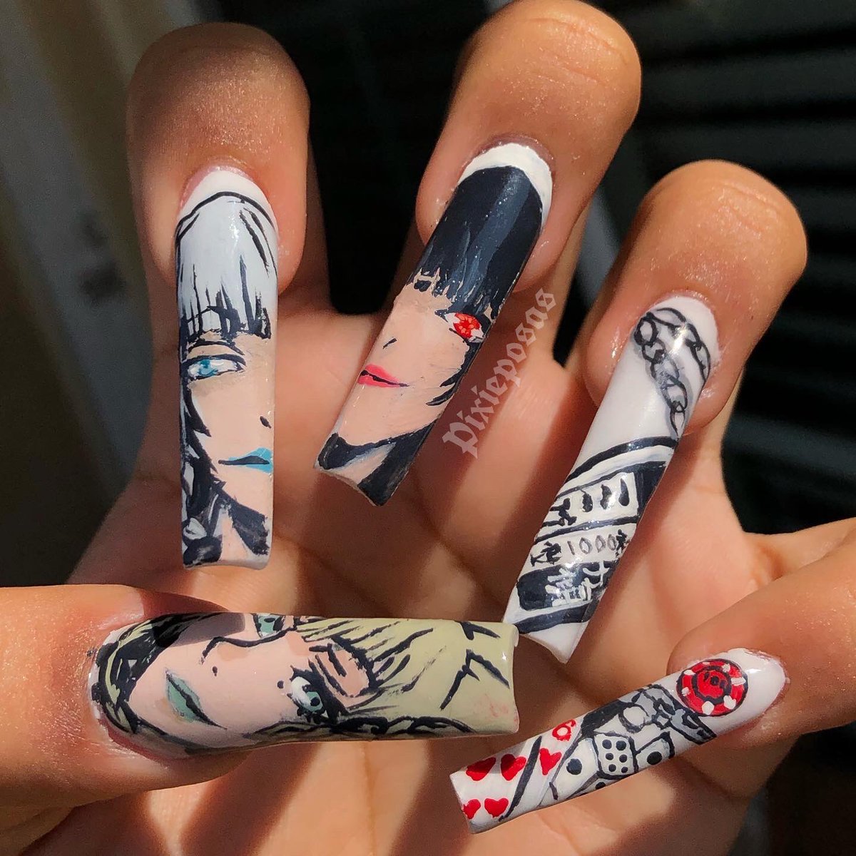 Featured image of post Kakegurui Inspired Nails Standing above all others is the student council