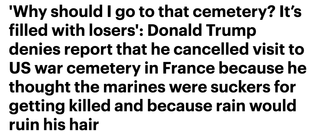 Daily Mail  https://www.dailymail.co.uk/news/article-8696523/Donald-Trump-blasts-military-sources-claimed-called-American-WWI-dead-losers-suckers.html